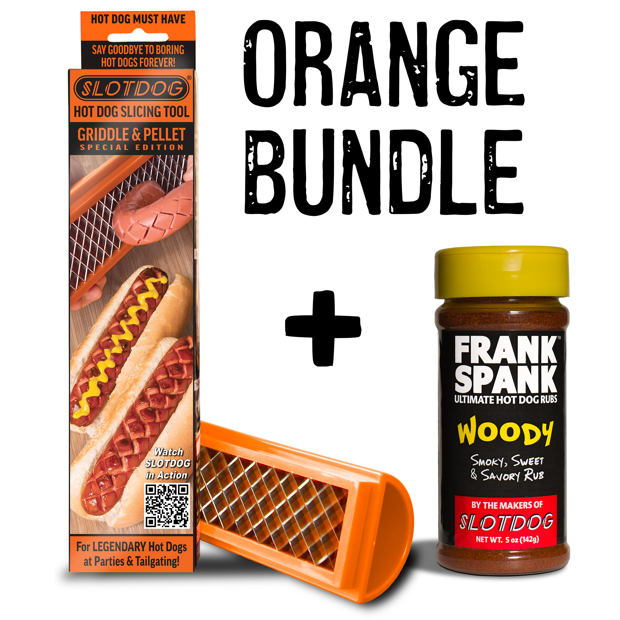 Bundle & Save Slotdog Orange with Frank Spank Hot Dog Rub