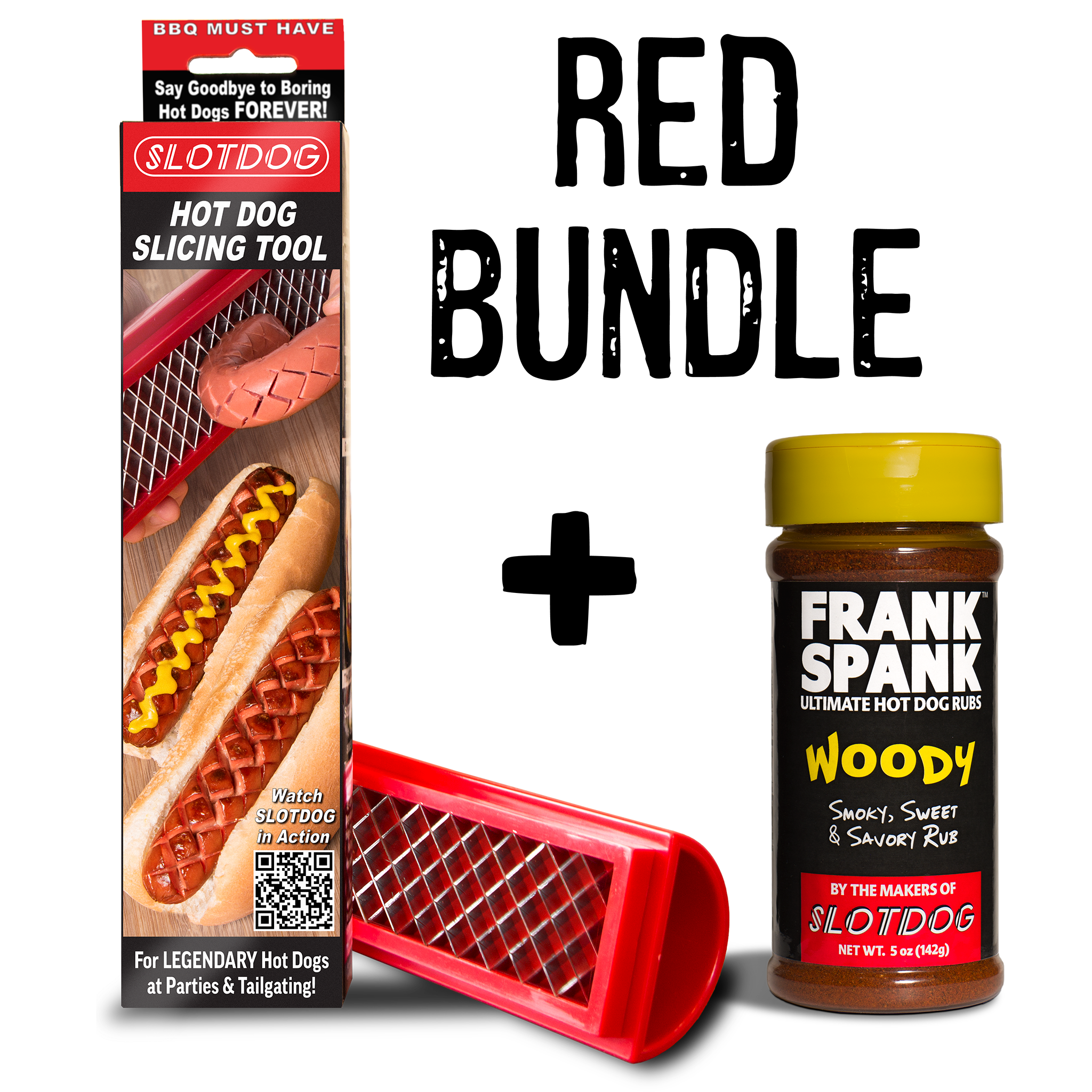 Bundle & Save Slotdog Red with Frank Spank Hot Dog Rub